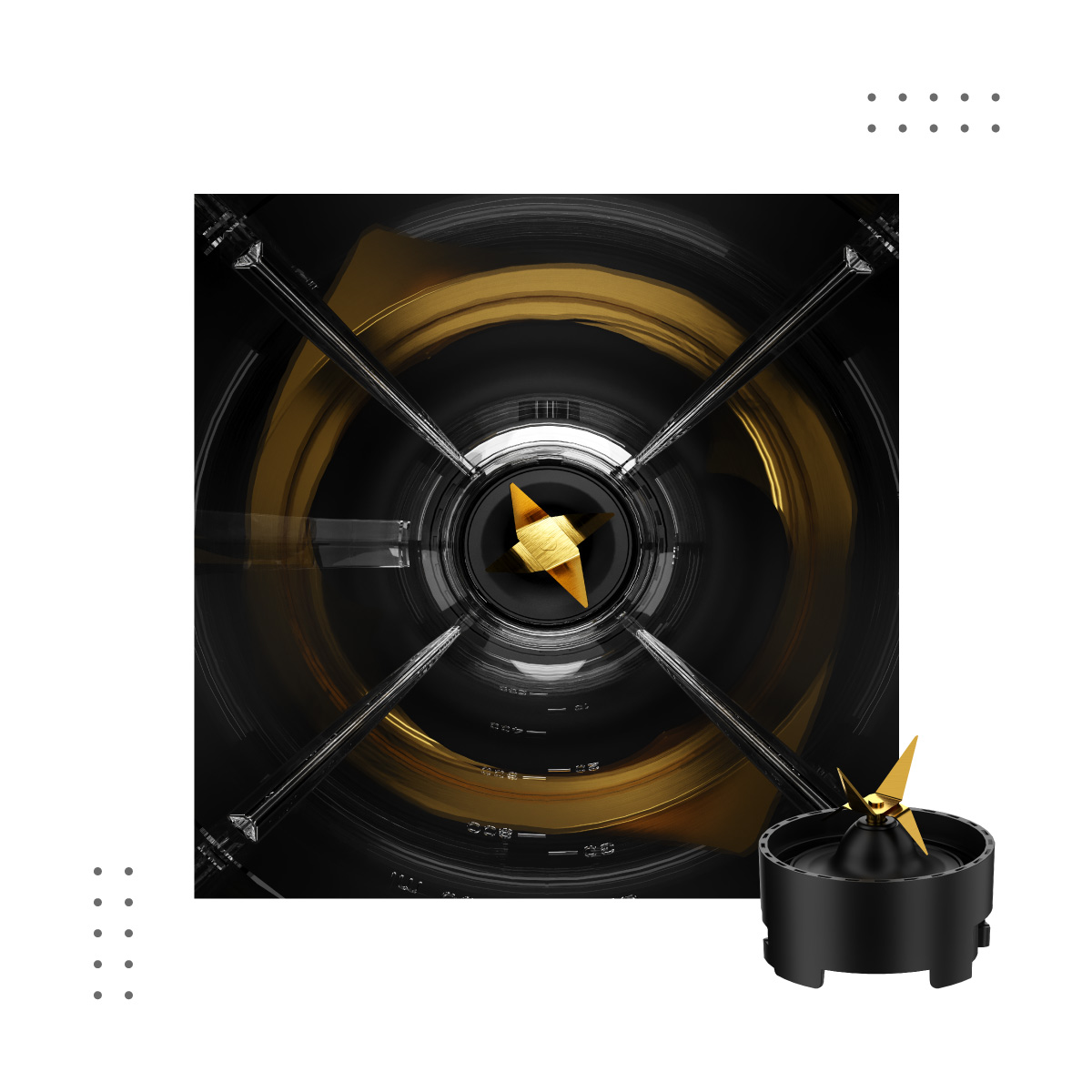 Tytanowe ostrza blendera Titan 30