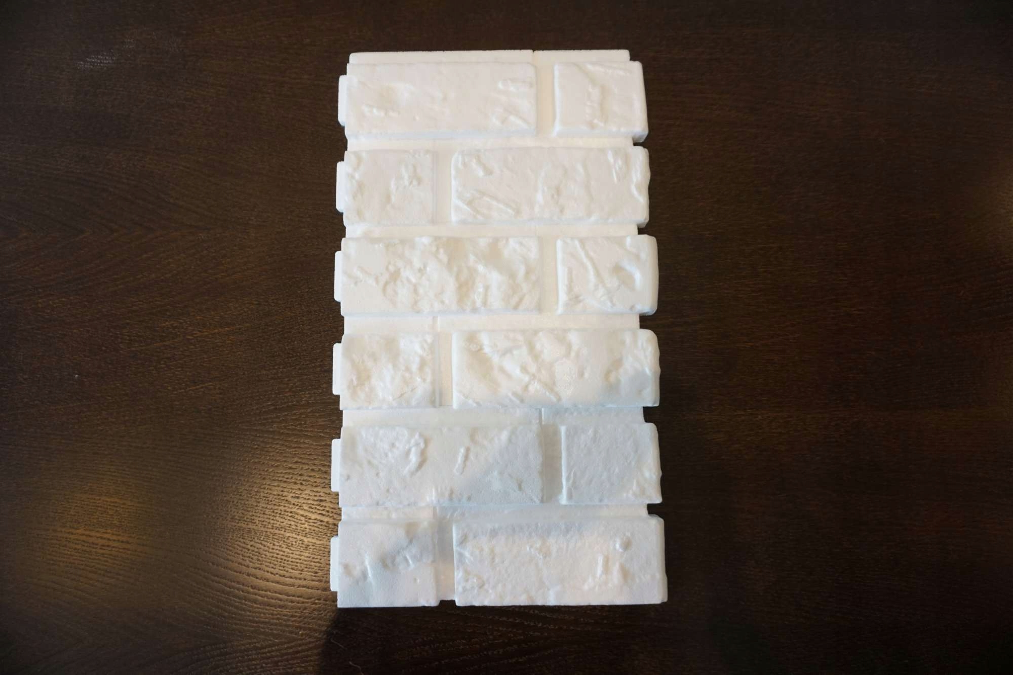 Styropianowy panel Stara cegła 3D - narożnik zew. Materiał tworzywo sztuczne