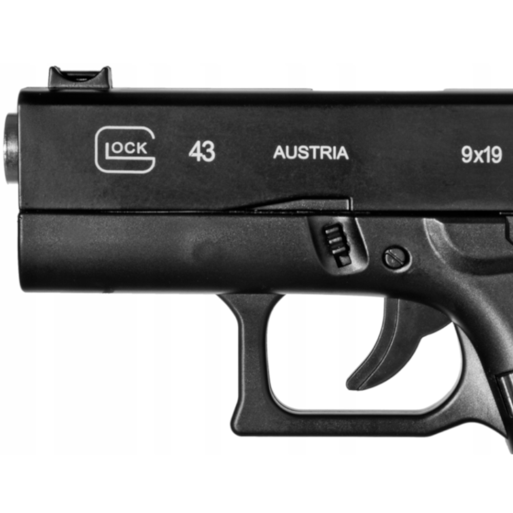GLOCK 43 Pistolet Metalowy Na Kulki 6mm Replika Air Soft Gun TOMDORIX