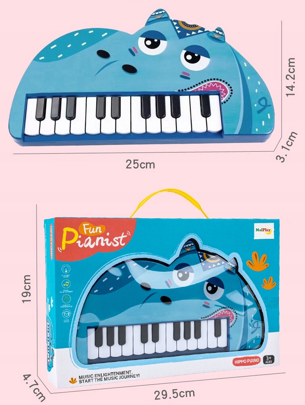 PIANINKO INTERAKTYWNE ORGANKI MUZYCZNE HIPCIO Bohater brak