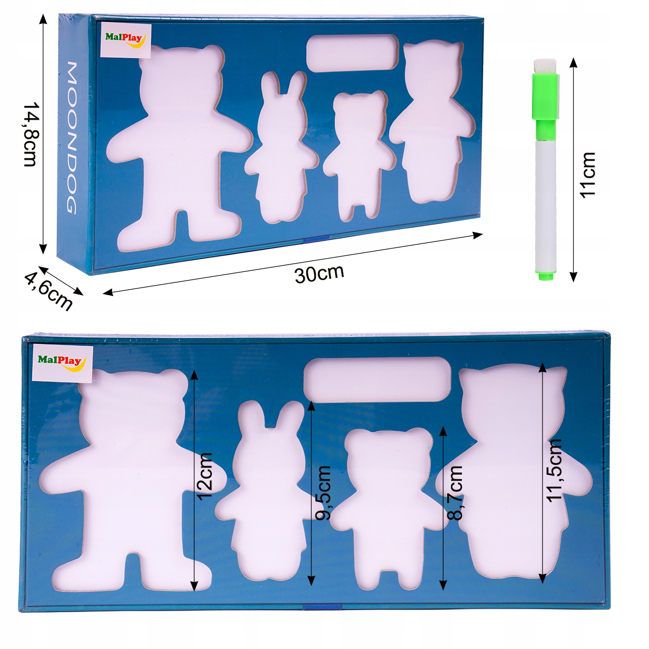 KLOCKI PUZZLE MAGNETYCZNE UKŁADANKA UBIERANIE UBIERANKA MIS KOTEK 68EL EAN (GTIN) 5901924233602