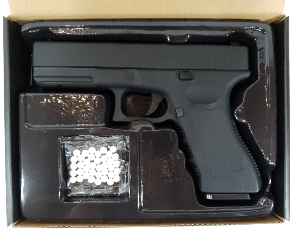 GLOCK 17 Replika ASG Pistolet Metalowy na Kulki 6mm TOMDORIX