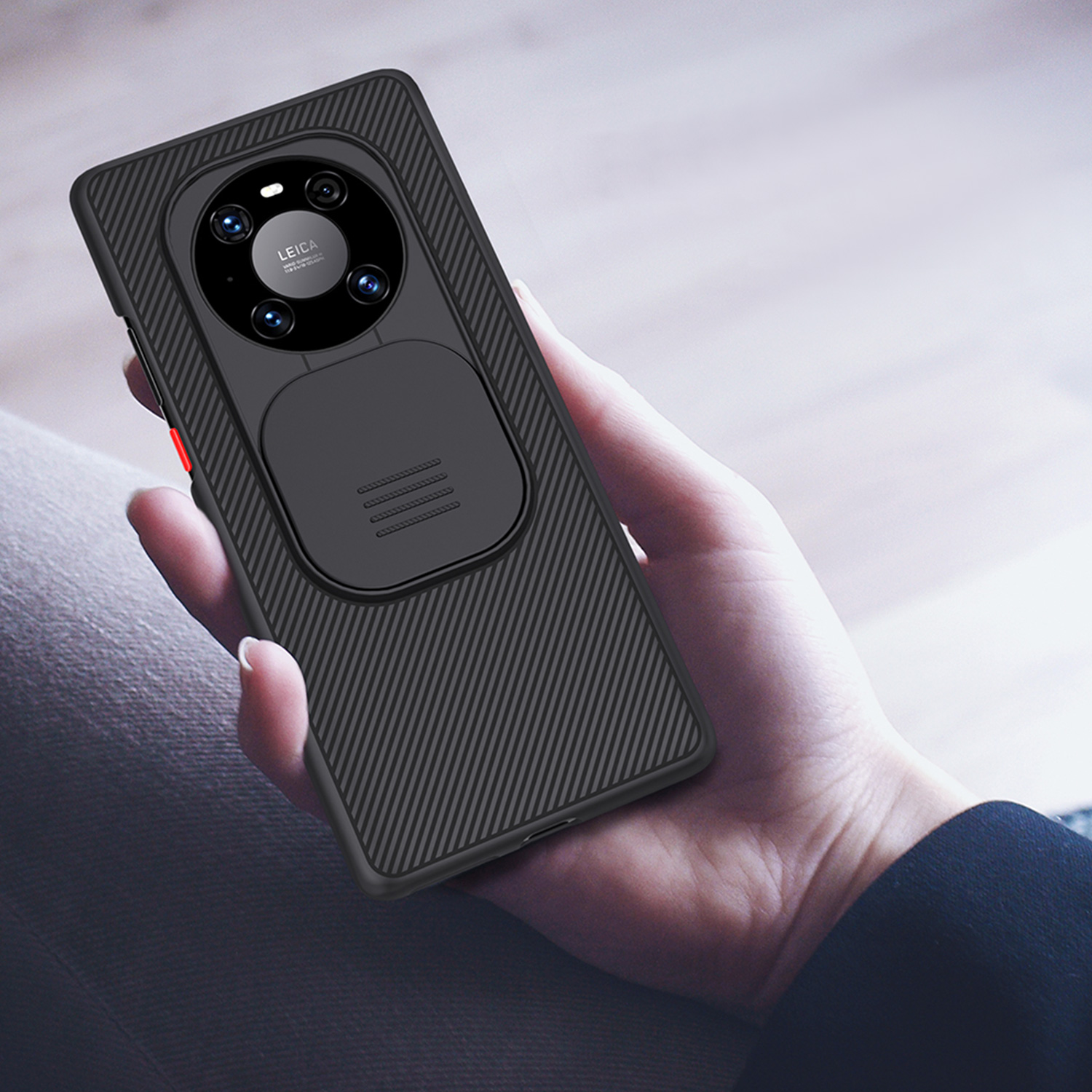 Etui Nillkin Camshield Huawei Mate 40 Pro - Specyfikacja: Etui Nillkin CamShield do Huawei Mate 40 Pro
