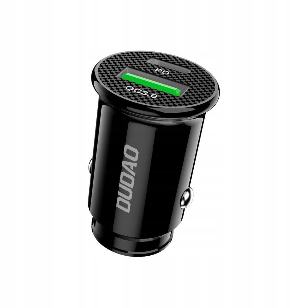Szybka Ładowarka Samochodowa USB-C / USB QC3.0 3A Prąd wyjściowy 3000 mA