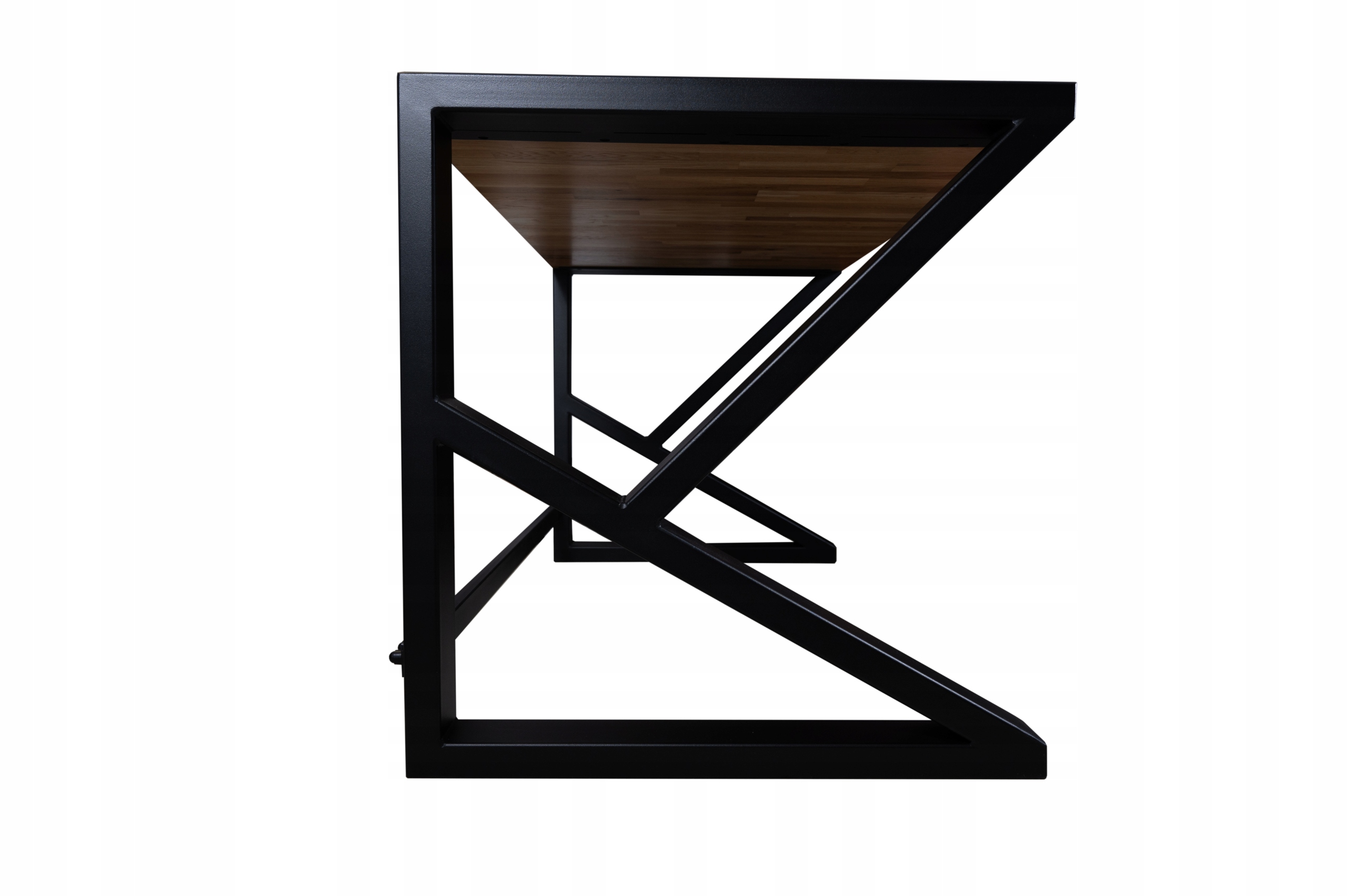 Biurko LOFT Komputerowe Intense / Dębowy Blat / Guard-Desk / 140x70x75 Marka inna