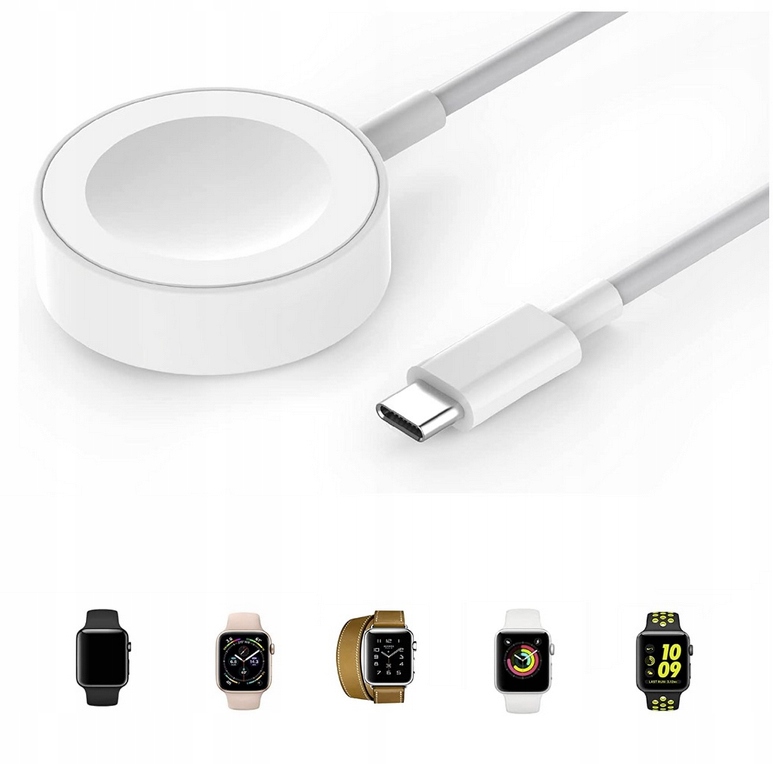 Ładowarka bezprzewodowa Watch Apple USB typ C Kod producenta QG-WC07-1
