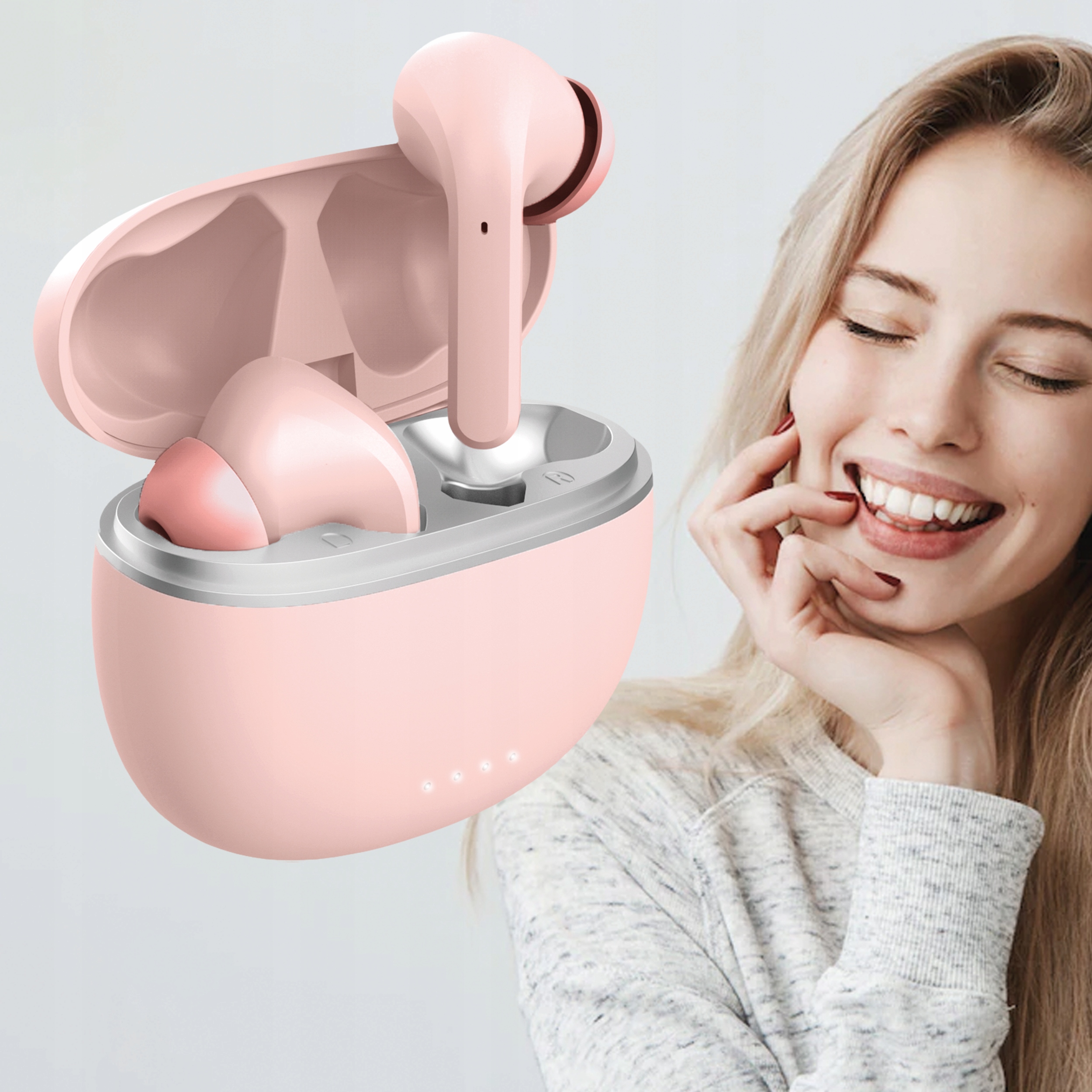 Forever słuchawki Bluetooth ANC TWE-210 Earp z etu Mikrofon tak