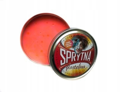 Sprytna plastelina - fluorescencyjne światło 40g