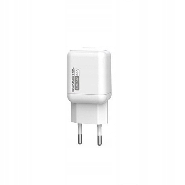 ŁADOWARKA SIECIOWA 2A + KABEL IPHONE BIAŁY SOMOSTE Kod producenta SMS-A52