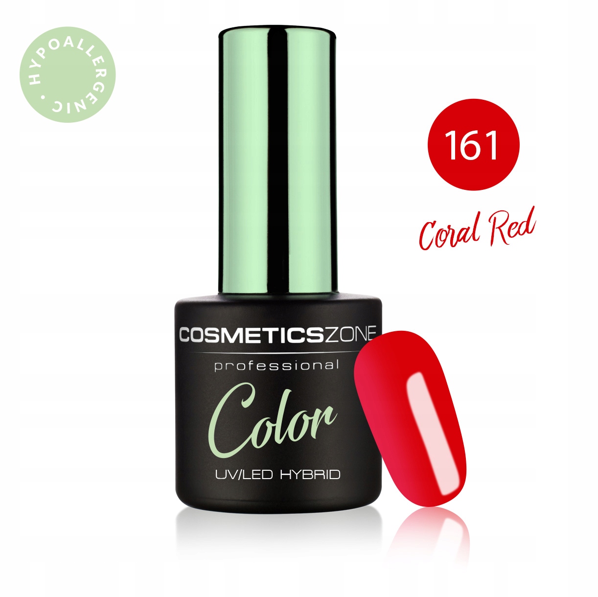 COSMETICS ZONE LAKIER HYBRYDOWY KOLOR 7ML - NR 161 EAN (GTIN) 5903876980719