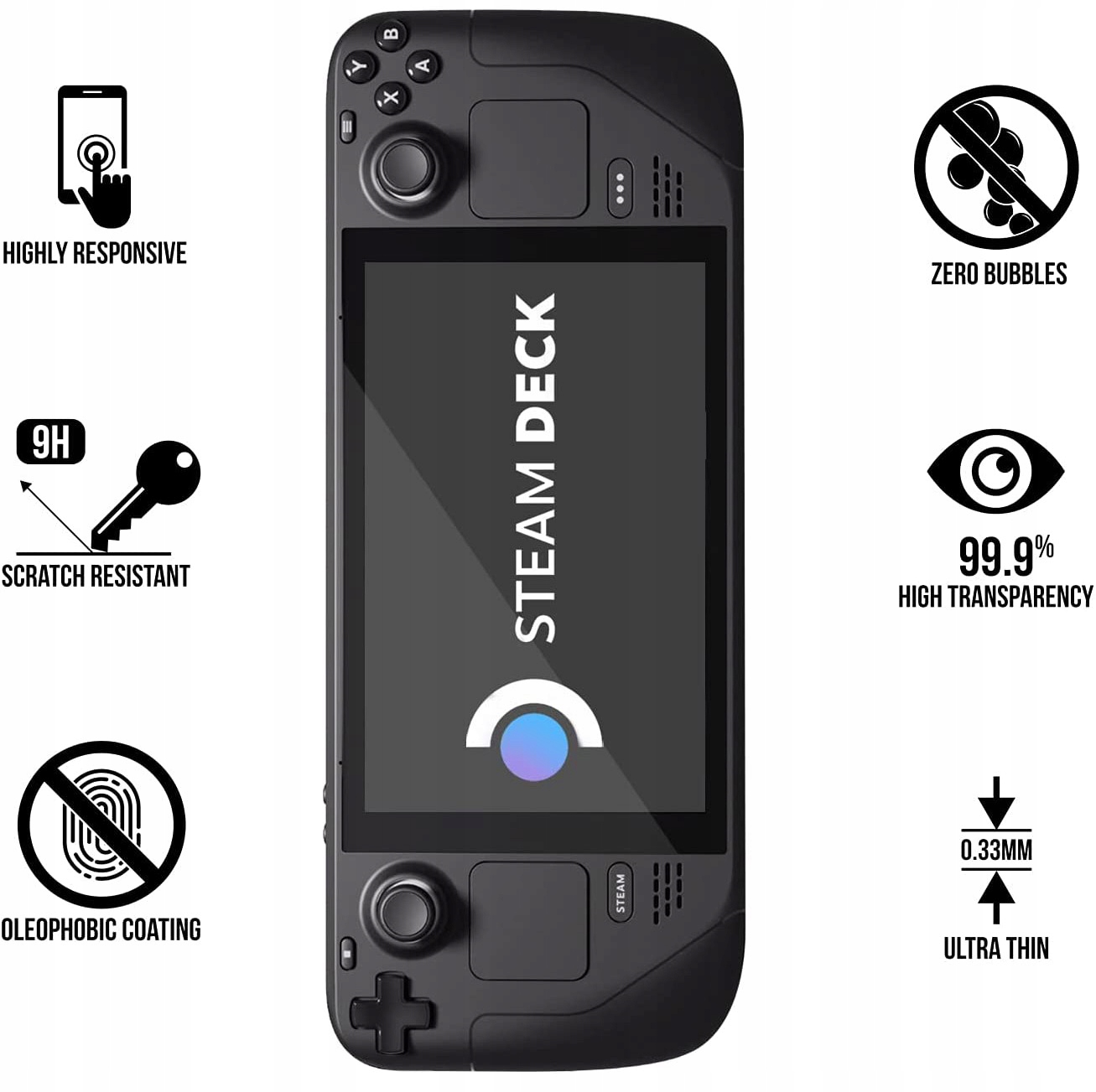 Szkło Hartowane Ochronne do Nintendo Steam Deck Kod producenta Szkło Ochron Braders Nintendo Steam Deck