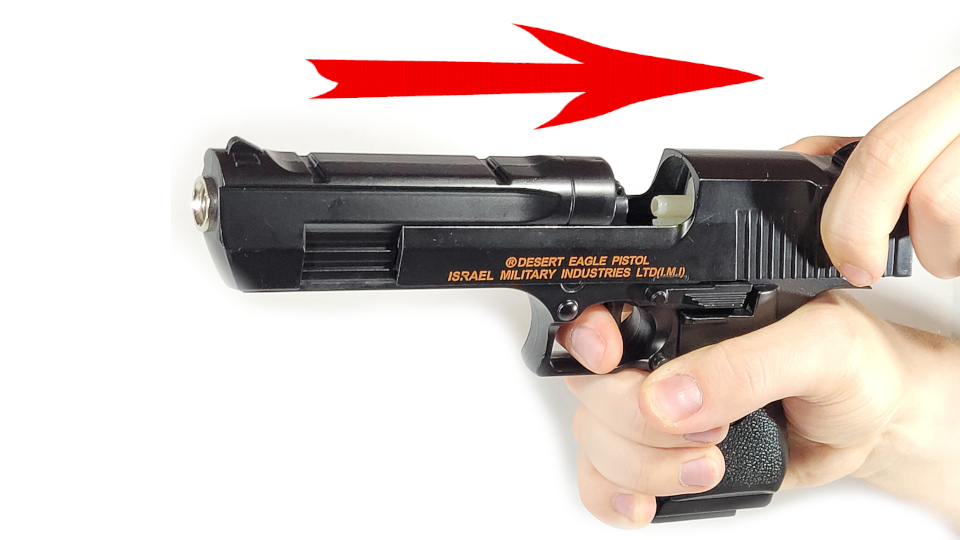 Desert Eagle Pistolet Metalowy Na Kulki 6mm. FULL Metal TOMDORIX
