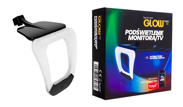 Oświetlenie LED telewizora modułowe Spacetronik Glow Two SC