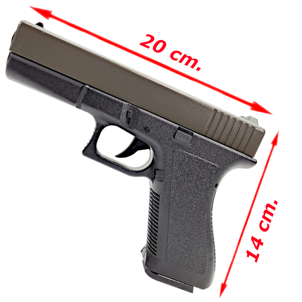 Pistolet Glock P80 ASG Na Kulki Metal Polimer wer wojsko+Granat Tomdorix
