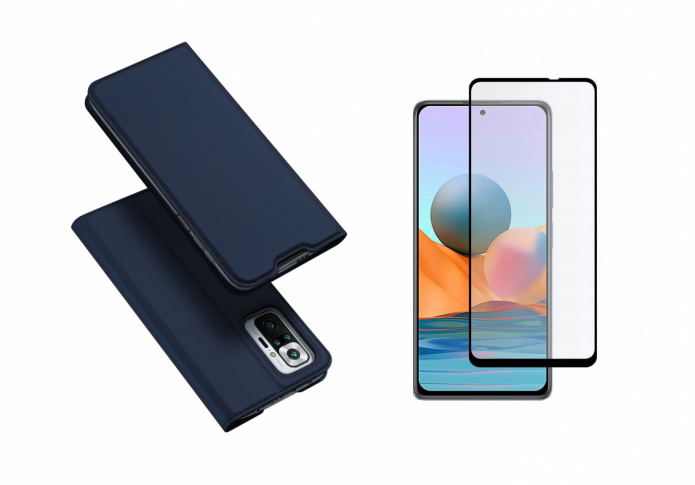 Etui DuxDucis + Szkło do Xiaomi Redmi Note 10 Pro
