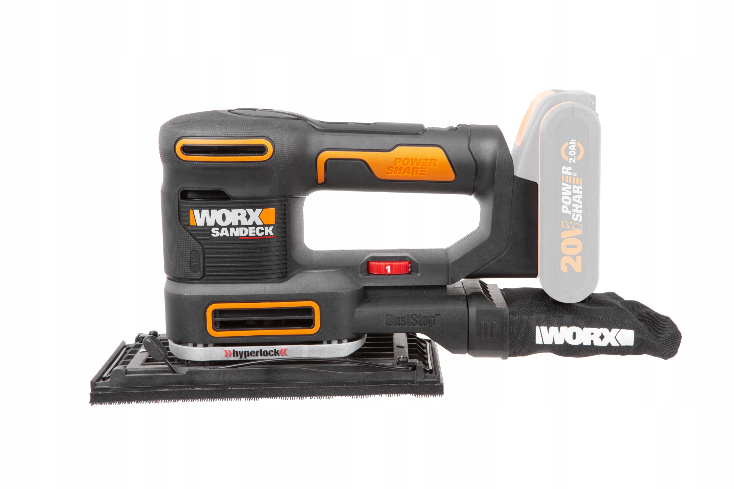 Innowacyjny system mocowania Hyperlock® – łatwość wymiany padów