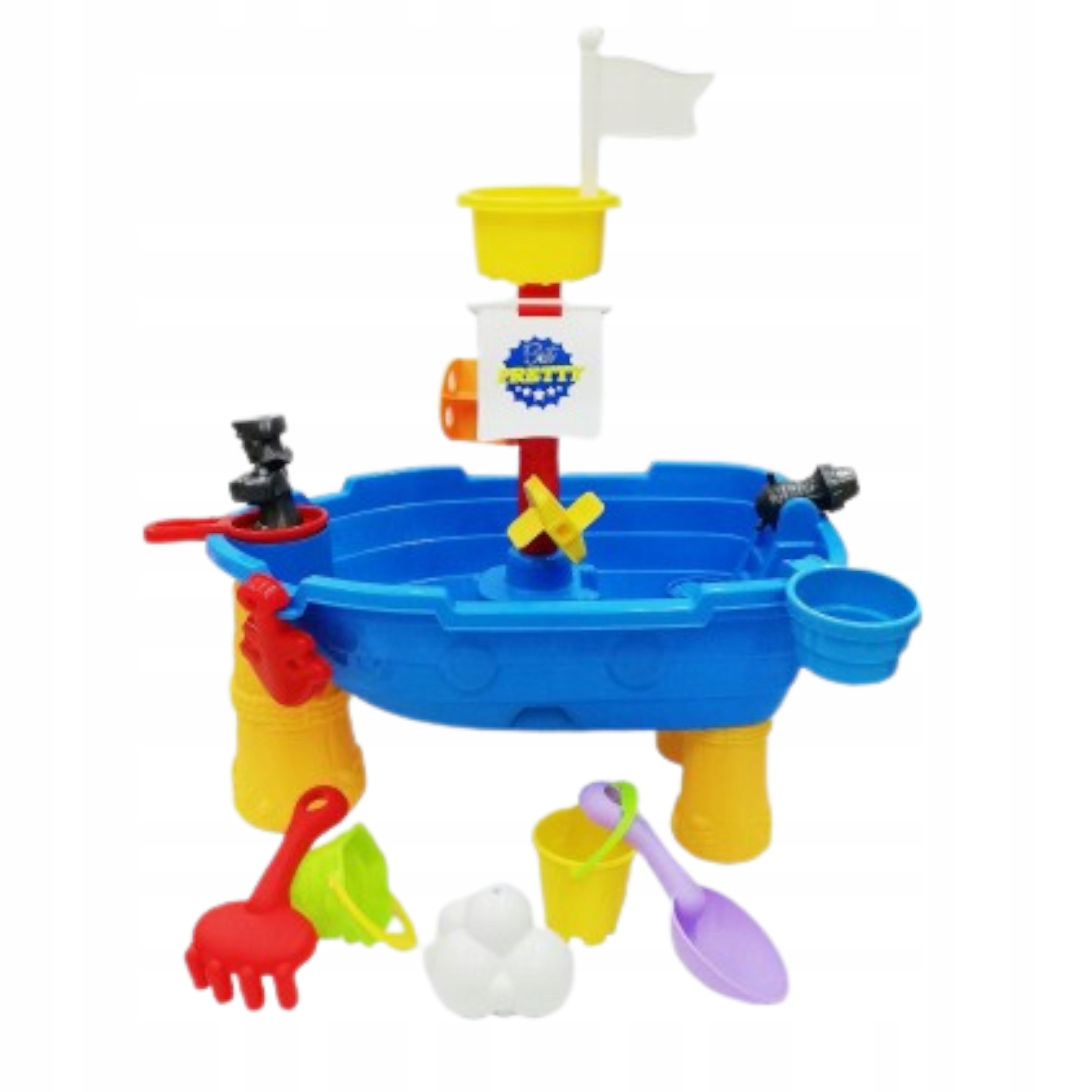 Stolik do piasku i do wody zjeżdżalnia statek 848 Rodzaj zestaw