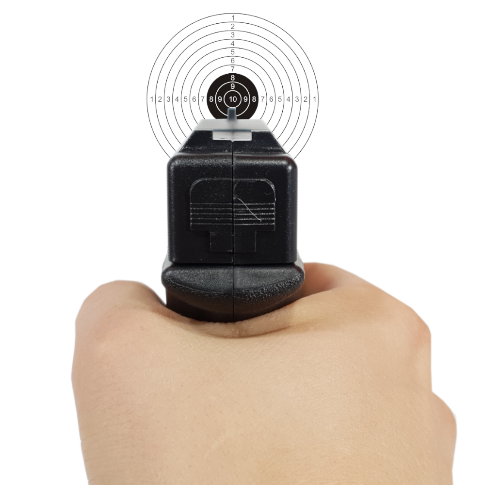 Policyjny Pistolet Na Kulki GLOCK 17 Replika Air Soft Gun TOMDORIX