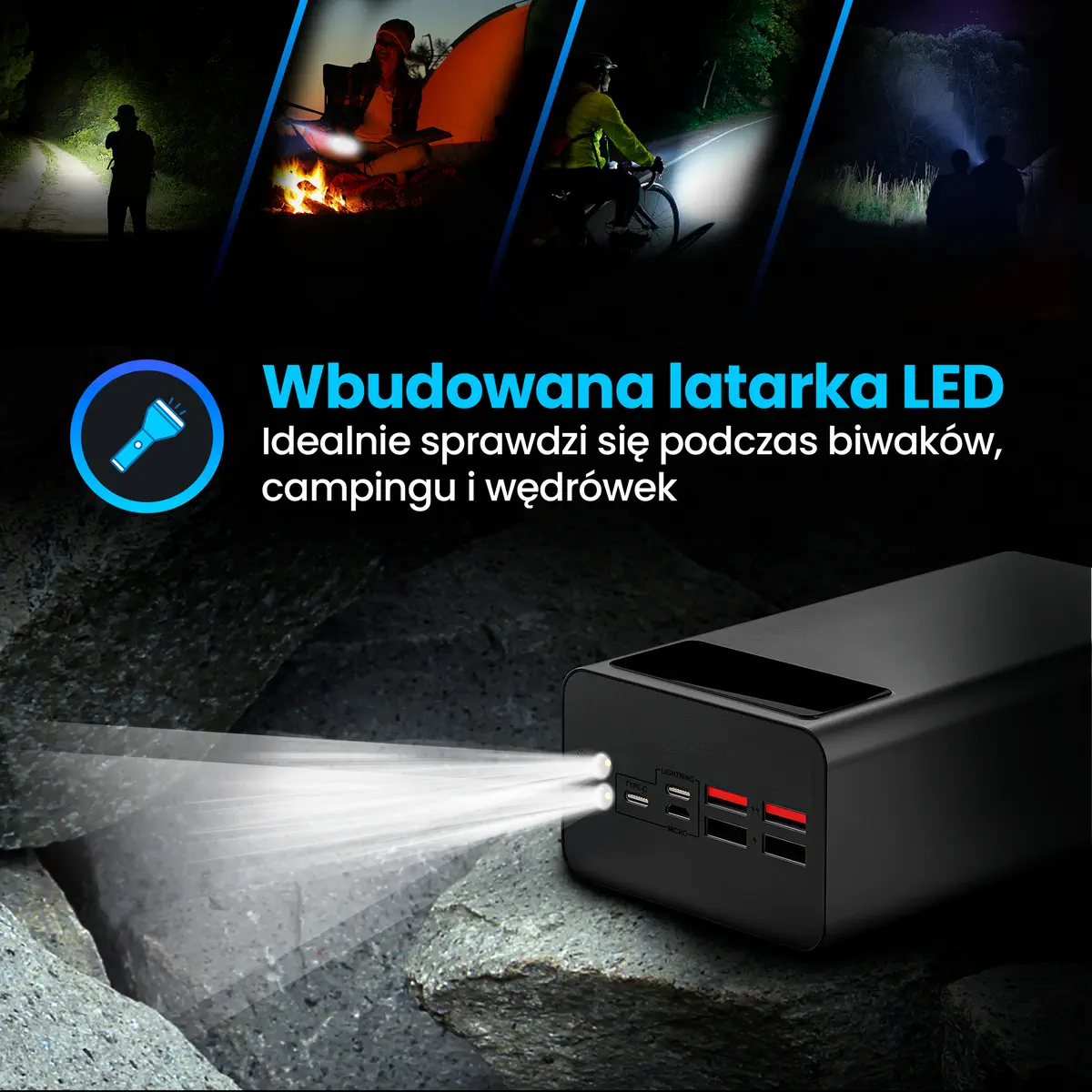 EXTRALINK EPB-114 50000MAH 5V POWER BANK BLACK batna24