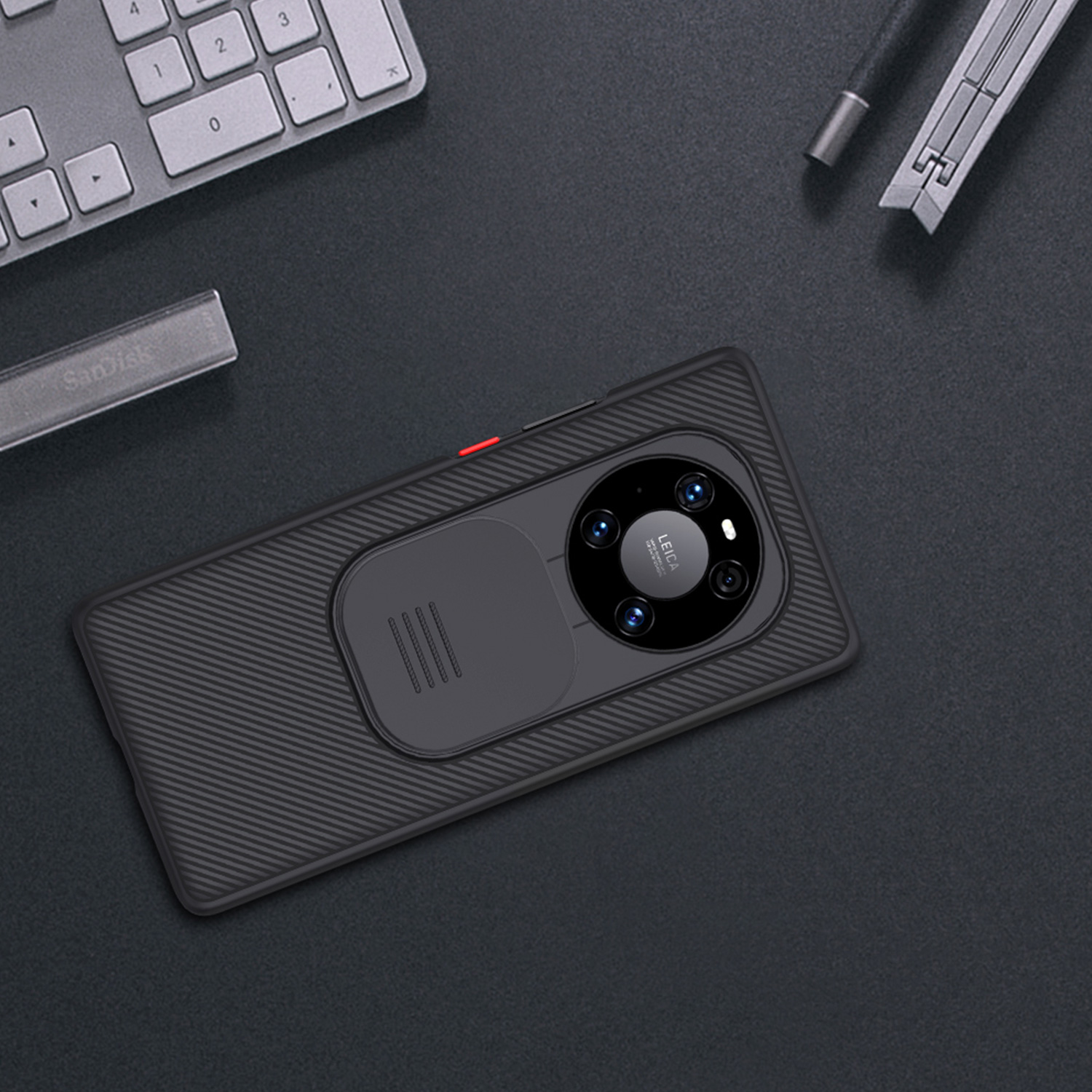 Etui Nillkin Camshield Huawei Mate 40 Pro - Specyfikacja: Etui Nillkin CamShield do Huawei Mate 40 Pro