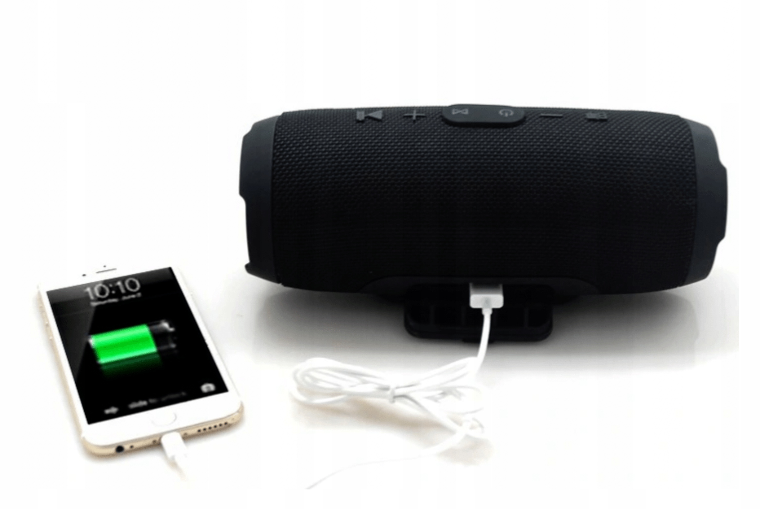 GŁOŚNIK BEZPRZEWODOWY BLUETOOTH BOOMBOX PRZENOŚNY Zasilanie akumulatorowo-sieciowe