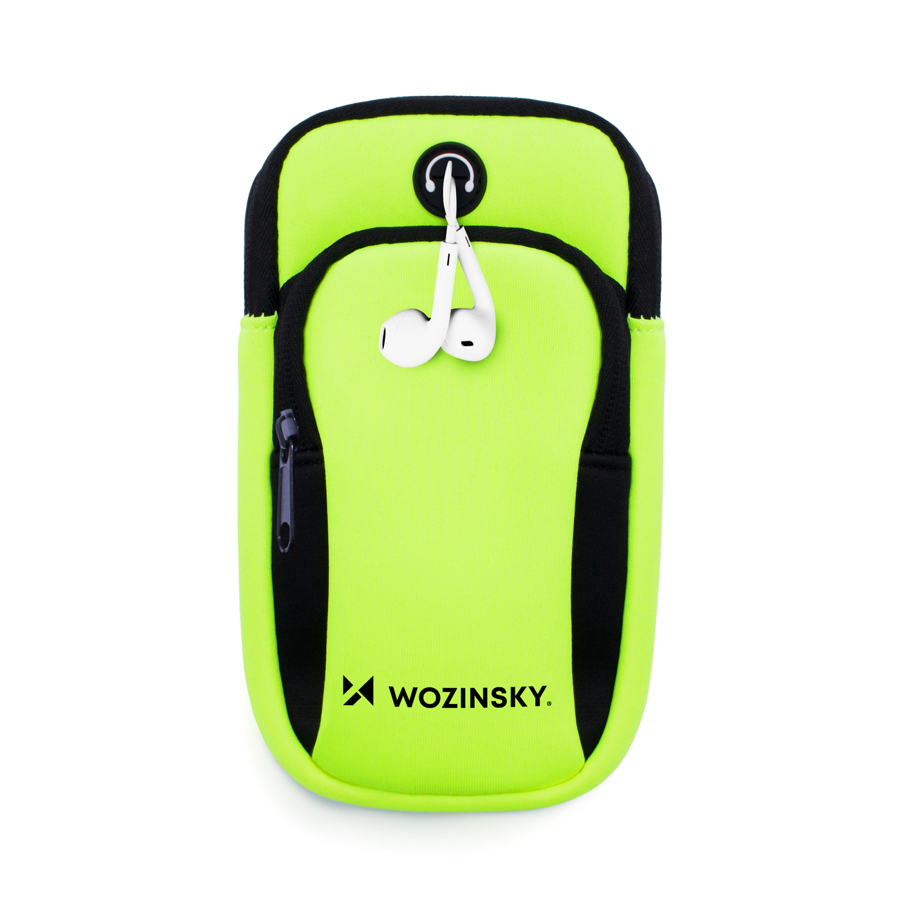 Zielona opaska do biegania na telefon Wozinsky WABGR1 Zielona opaska na telefon do biegania Wozinsky WABGR1