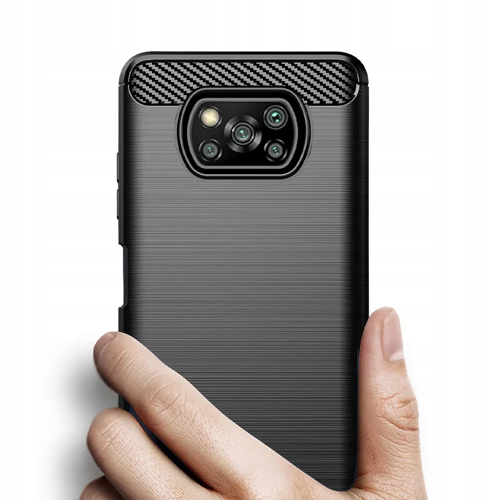 Xarmor Odporne Etui Obudowa do Xiaomi Poco X3 Kolor czarny