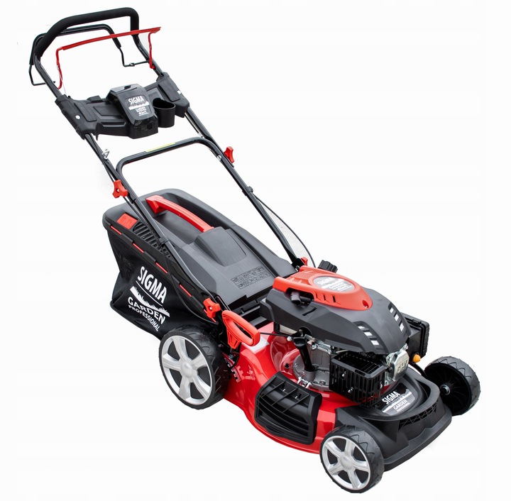 POLSKA KOSIARKA SPALINOWA 9KM 13w1 NAPĘD 51CM XXXL Pojemność kosza 62 l