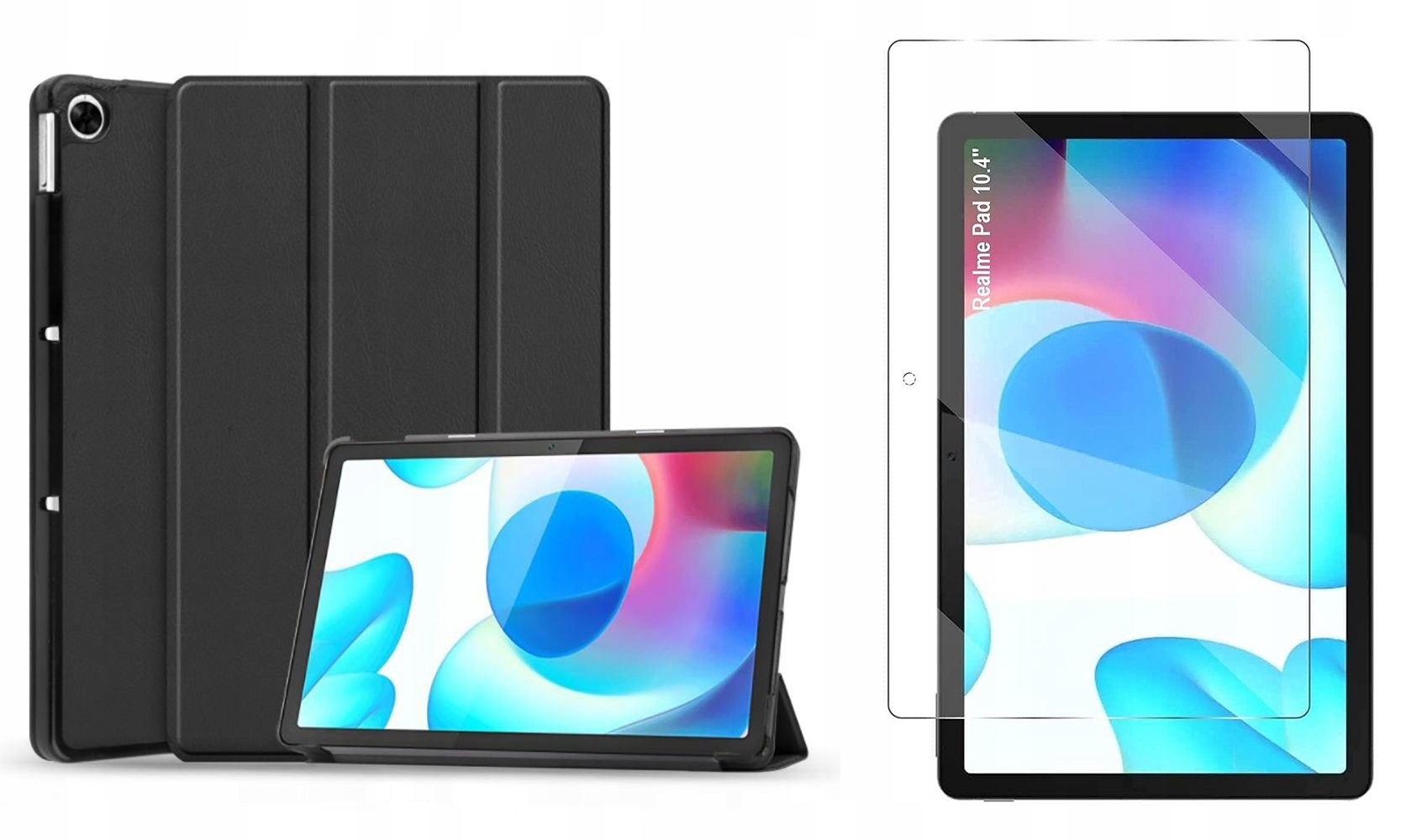 Etui Smartcase + Szkło Ochronne do Realme Pad 10.4