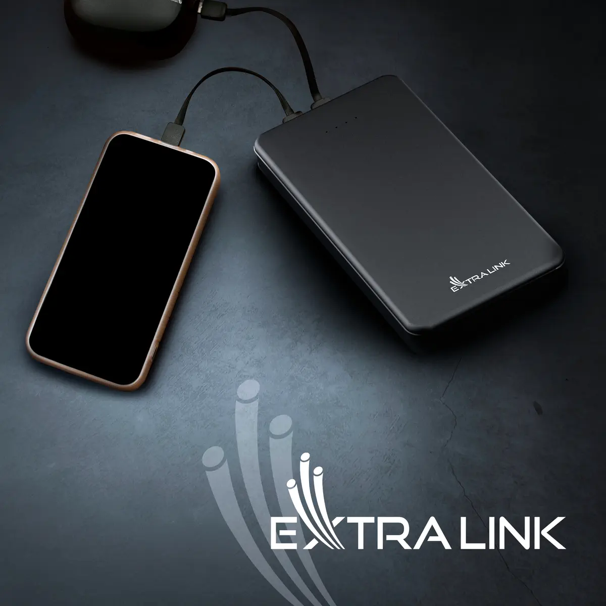 EXTRALINK EPB-078B 10000MAH 5V POWER BANK BLACK