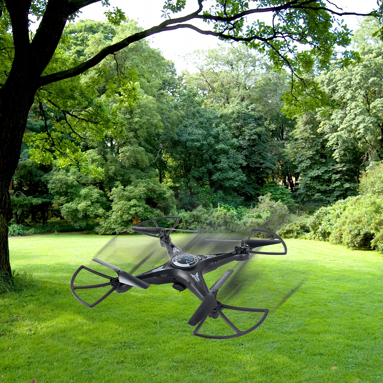 DRON Z KAMERĄ 2MPx FULL HD WIFI ZASIĘG 100M PILOT Kamera dron w zestawie z kamerą