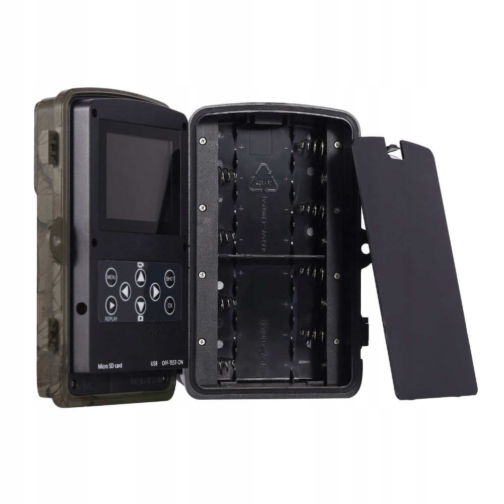 FOTOPUŁAPKA IR 940nm KAMERA MYŚLIWSKA LEŚNA Full HD Polskie Menu 24Mpx Kod producenta FOTOPUŁAPKA DO OGRODU NAGRYWANIA ZWIERZĄT