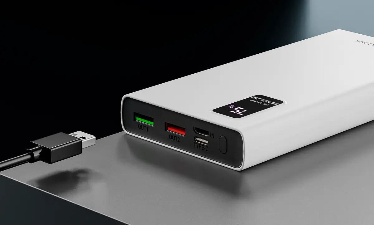 EXTRALINK EPB-067W 10000MAH FAST CHARGING POWER BANK BLACK