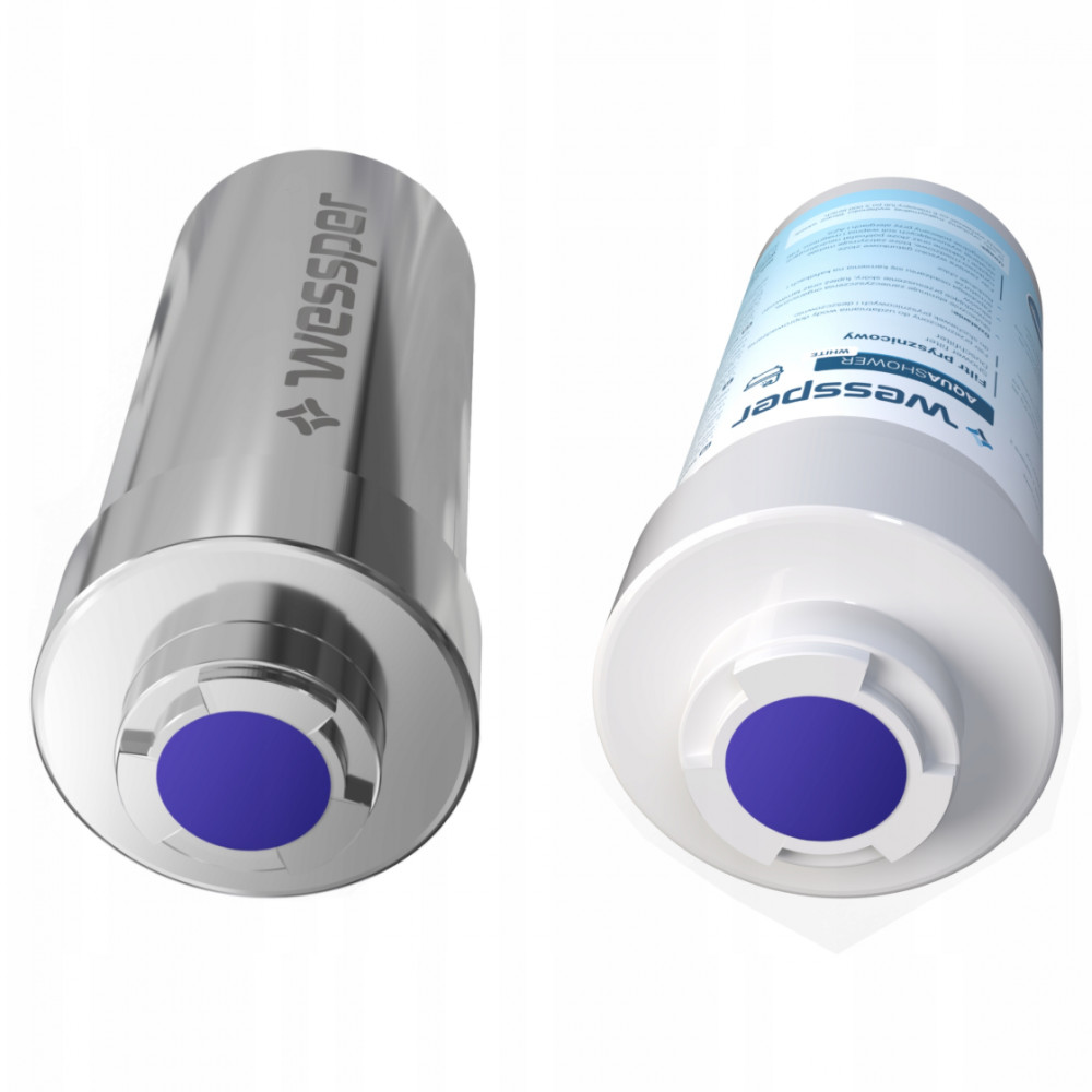 FILTR DO PRYSZNICA WESSPER SHOWER WHITE Pojemność 5000 l