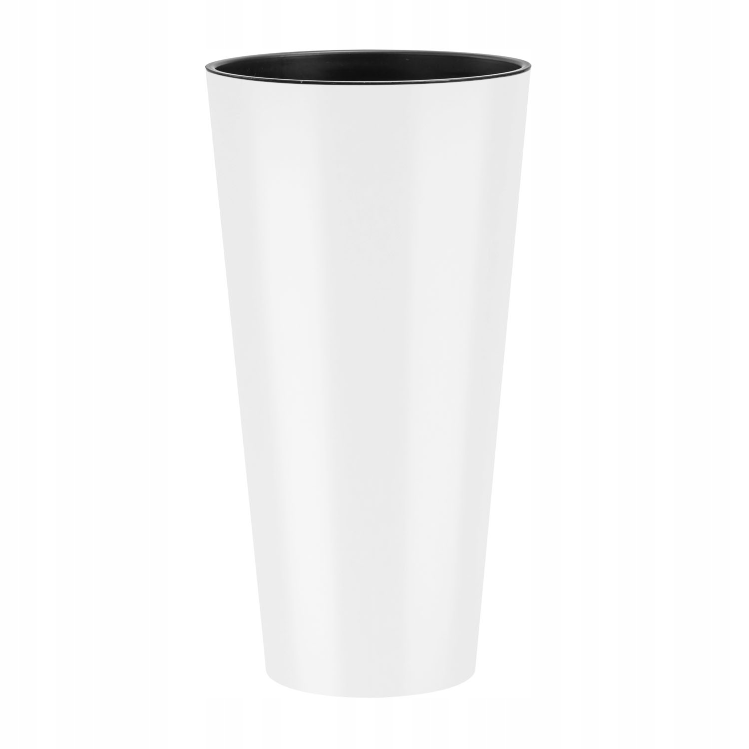 Donica Doniczka Tubus Slim DTUS200S Połysk biała