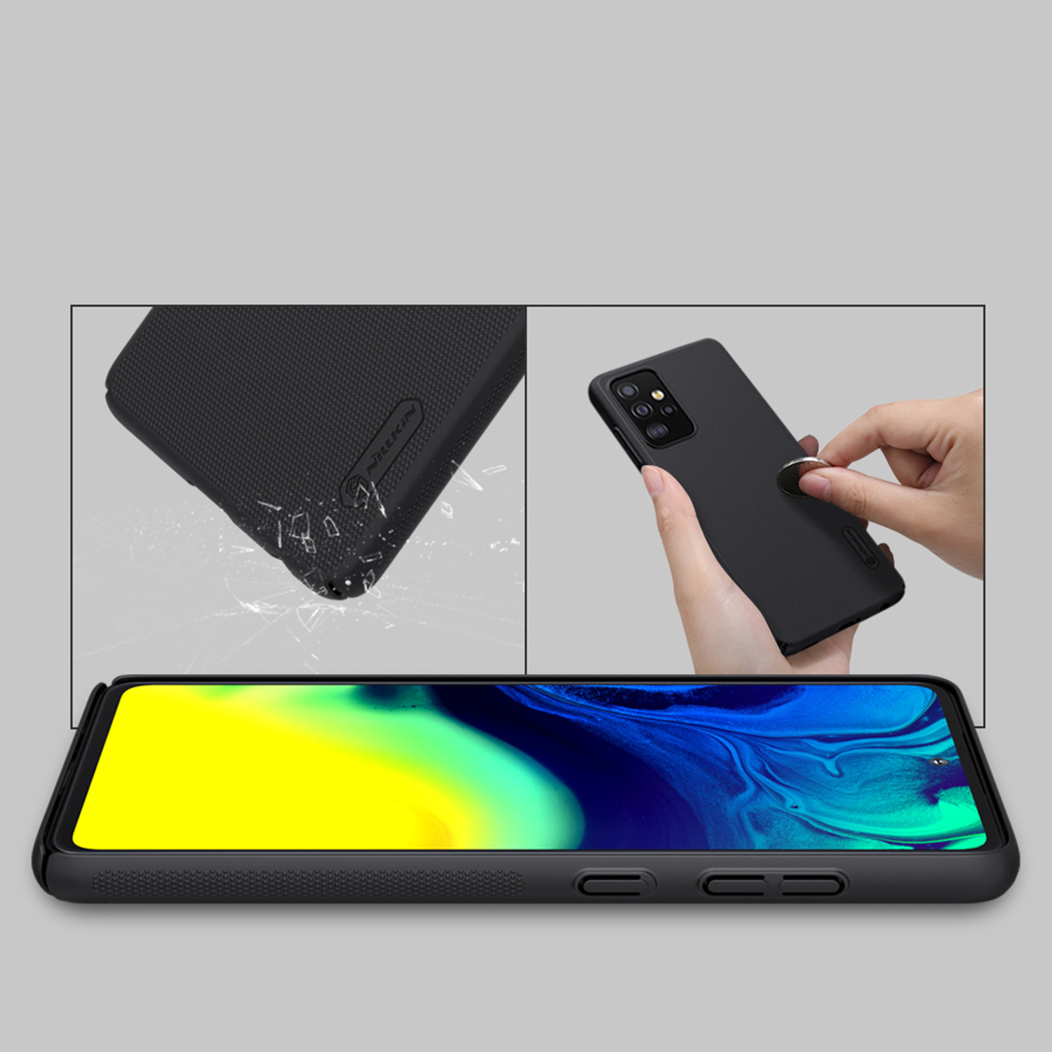 Etui Nillkin Frosted Shield dla Samsung Galaxy A52 5G   - Jakość materiałów to podstawa!