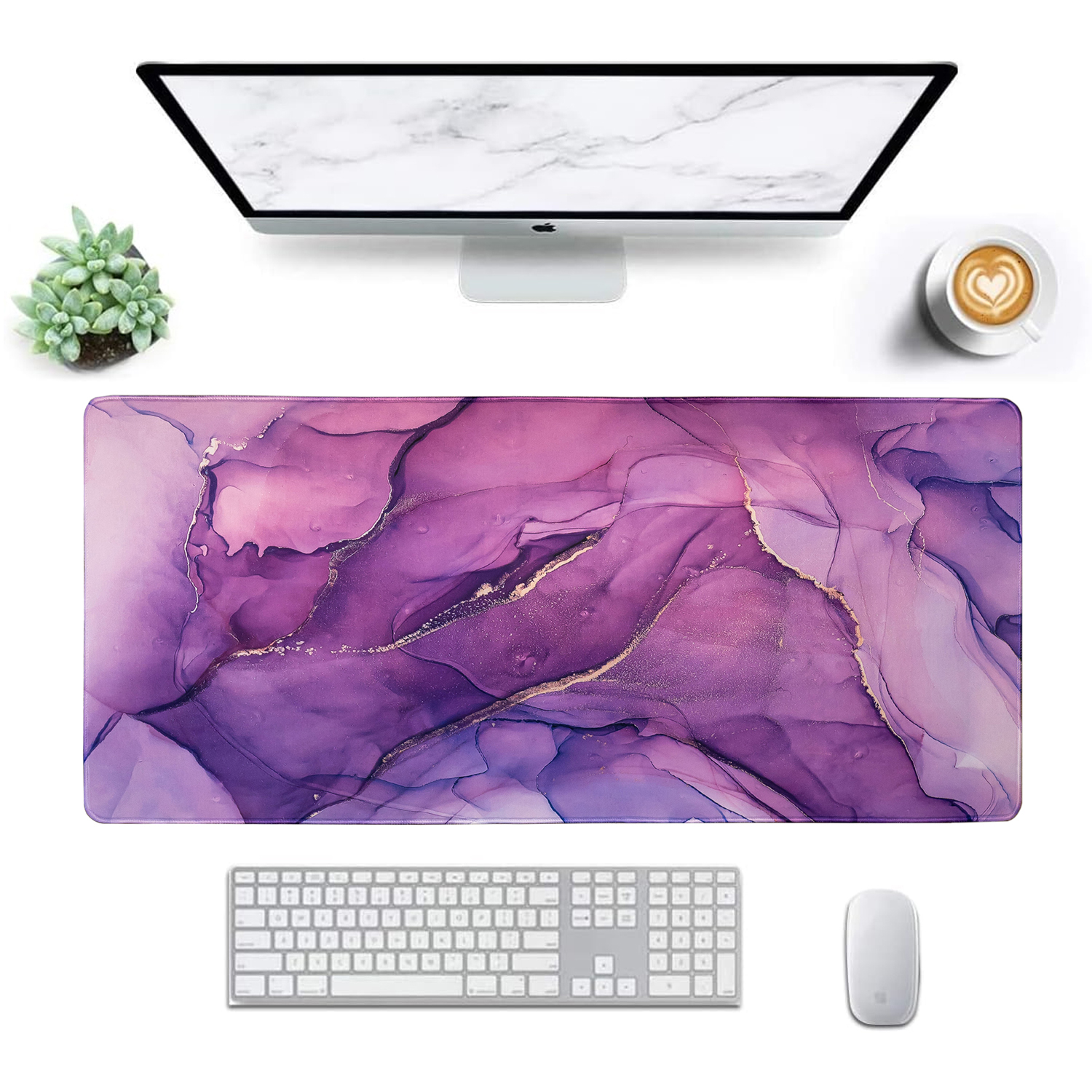 72585_podkladka_na_biurko_pod_myszke_mysz_klawiature_mata_ochronna_antyposlizgowa_90x40_alogy_marble_purple_01.webp