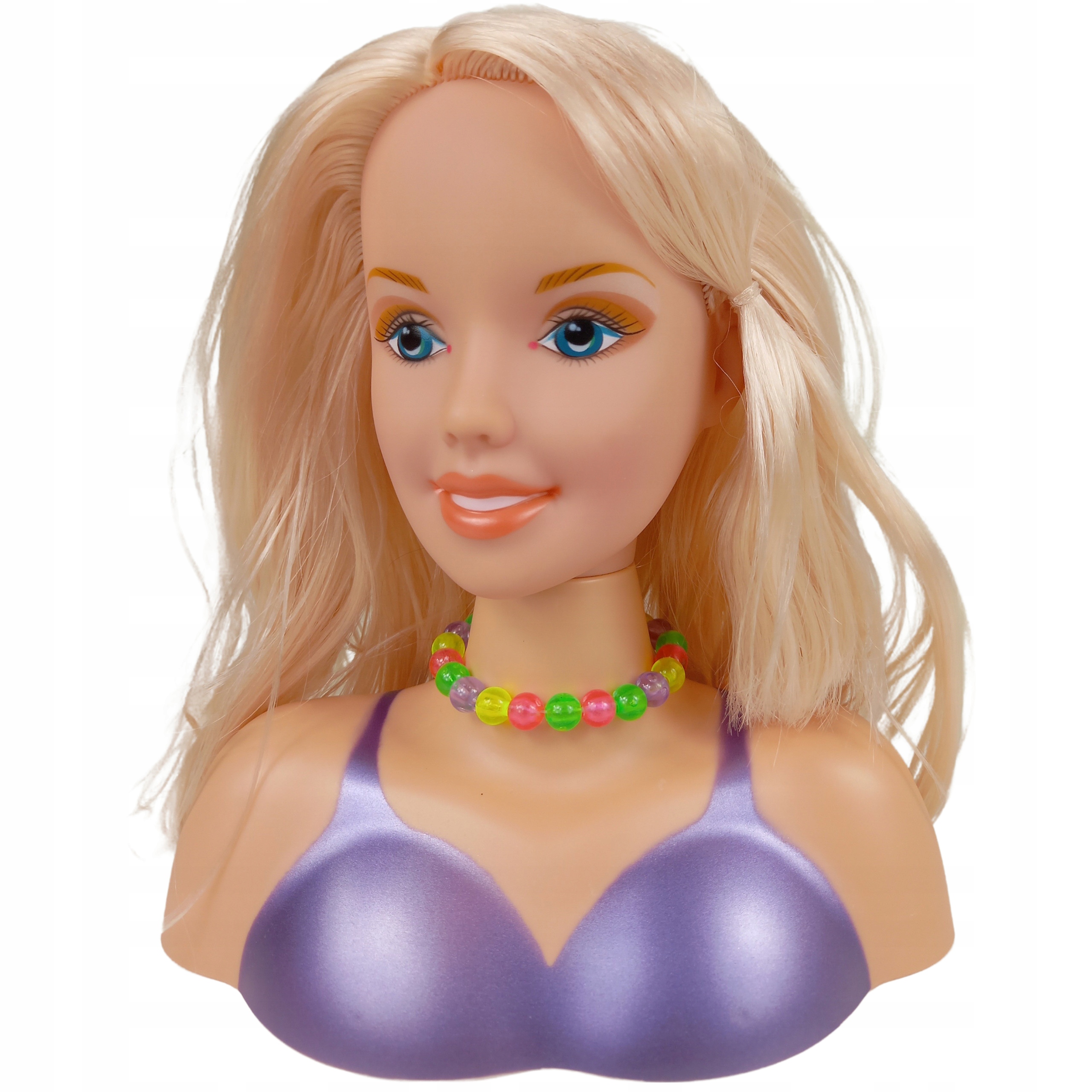 LALKA GŁOWA DO CZESANIA STYLIZACJI MAKIJAŻ 448F Wiek dziecka 3 lata +