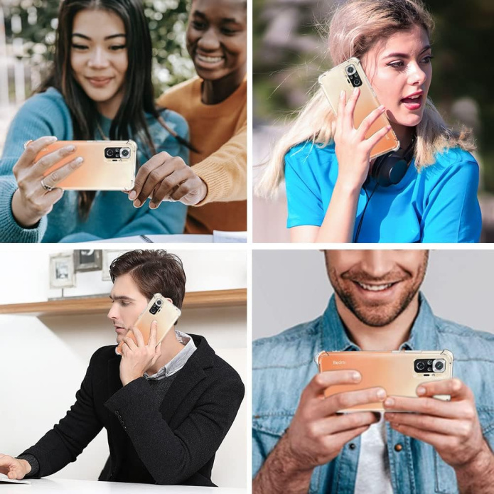 Etui bezbarwne Anti Shock do Xiaomi Mi 11 Lite Dedykowany model Xiaomi Mi 11 Lite