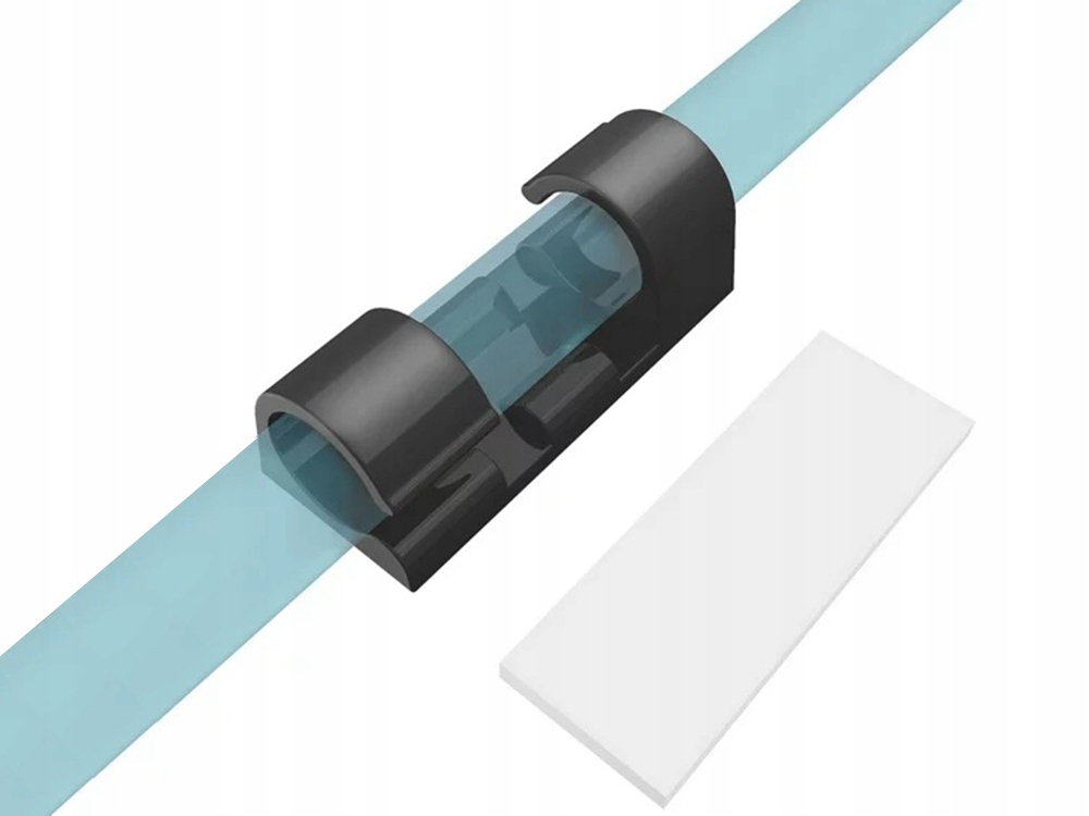 Łatwy montaż dzięki taśmie samoprzylepnej