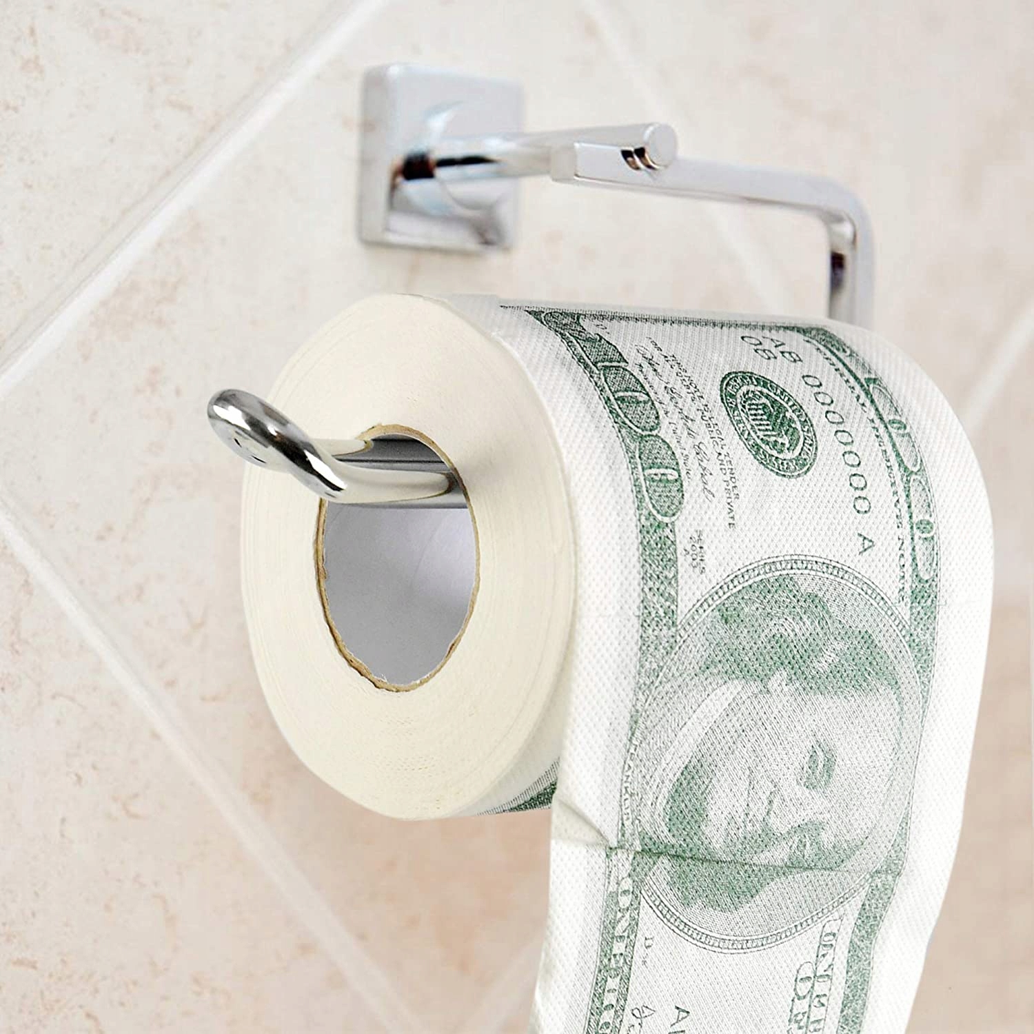 Papier toaletowy Dolar Dolary Banknoty – Śmieszny gadżet do Twojej łazienki