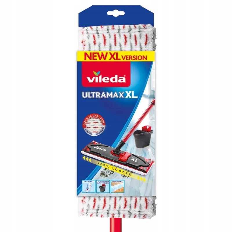 Mop Vileda Ultramax XL – Idealne rozwiązanie do czyszczenia podłóg
