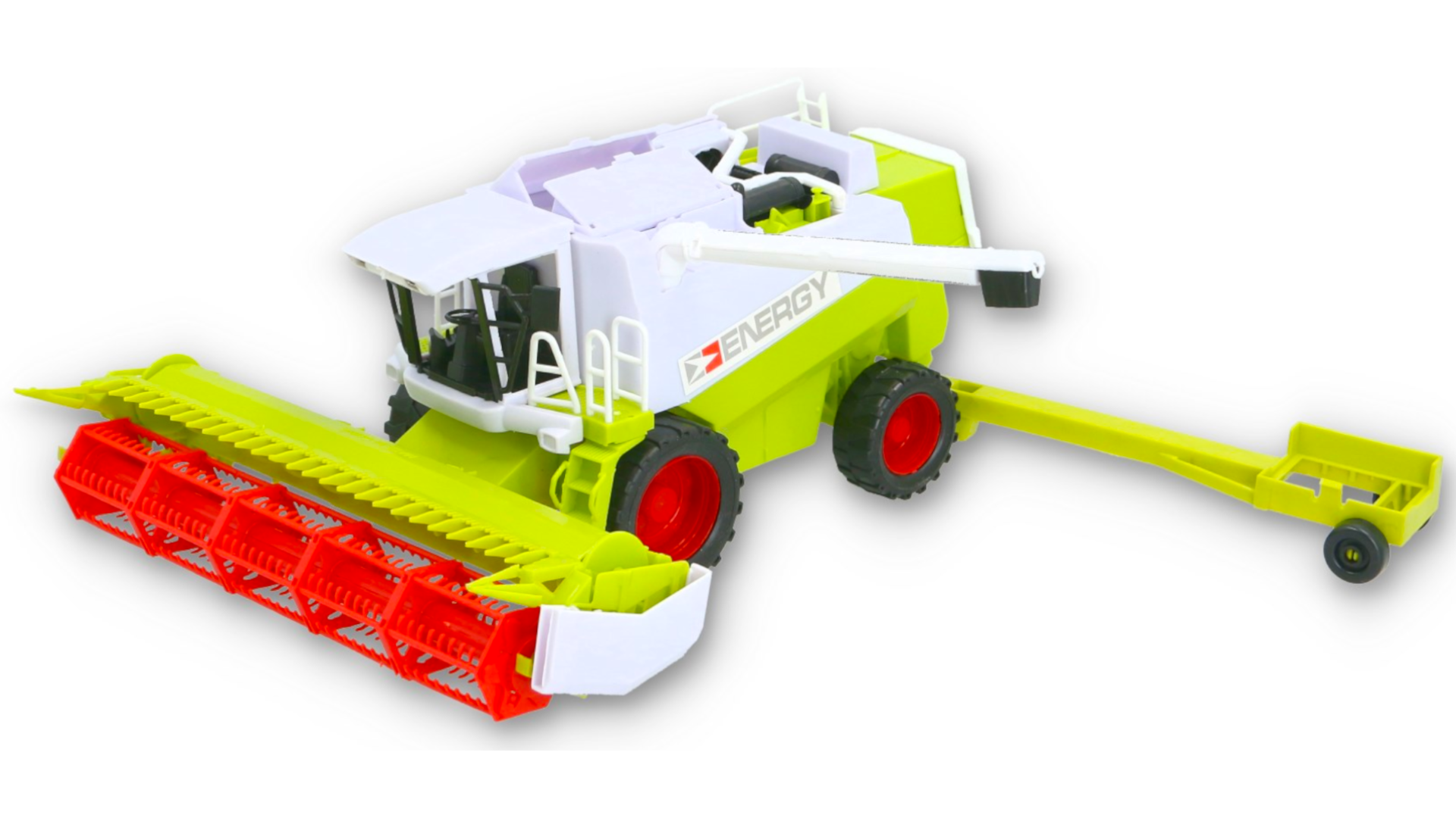 Duży Kombajn Zbożowy BIZON Zabawka Traktor z Napędem TOMDORIX