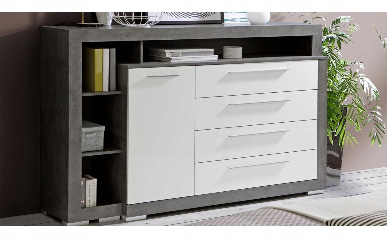 Komoda JULIETTA CRMK35L-C272 FORTE Montaż meble do samodzielnego montażu