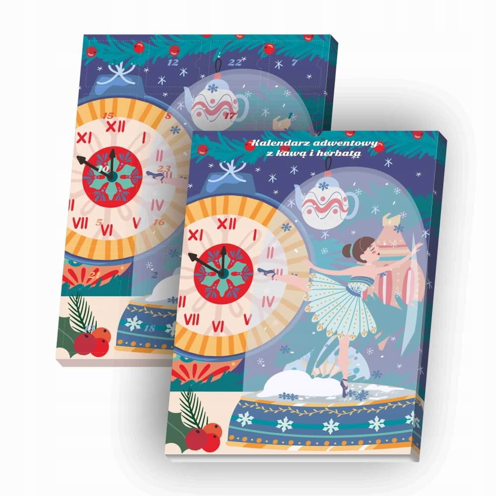 HOLIDAY WONDER kalendarz na Adwent kawa i herbata Kod producenta upominek prezent jesień dla jesieniary