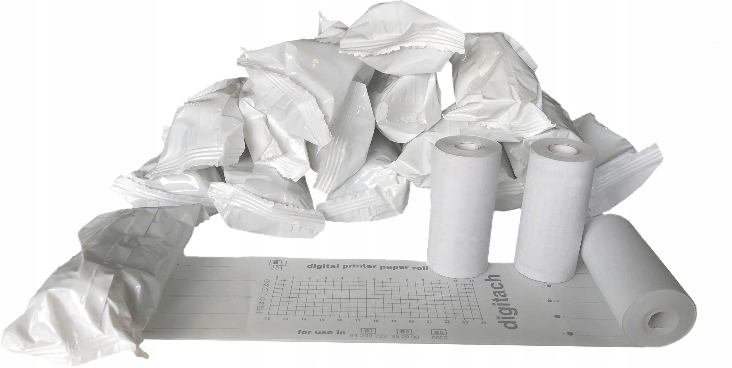 Długość rolki – 8 metrów papieru termicznego