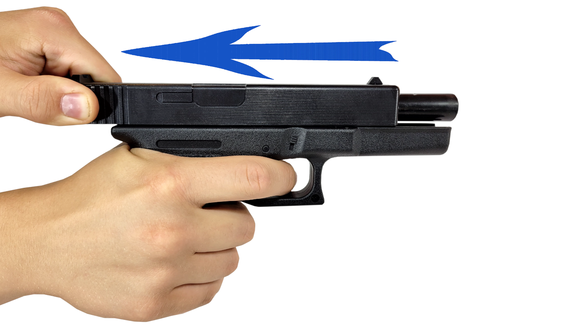 Policyjny Pistolet Na Kulki GLOCK 17 Replika Air Soft Gun TOMDORIX