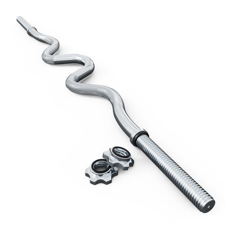 GRYF Sztanga Mocno ŁAMANY 120cm+ ZACISKI