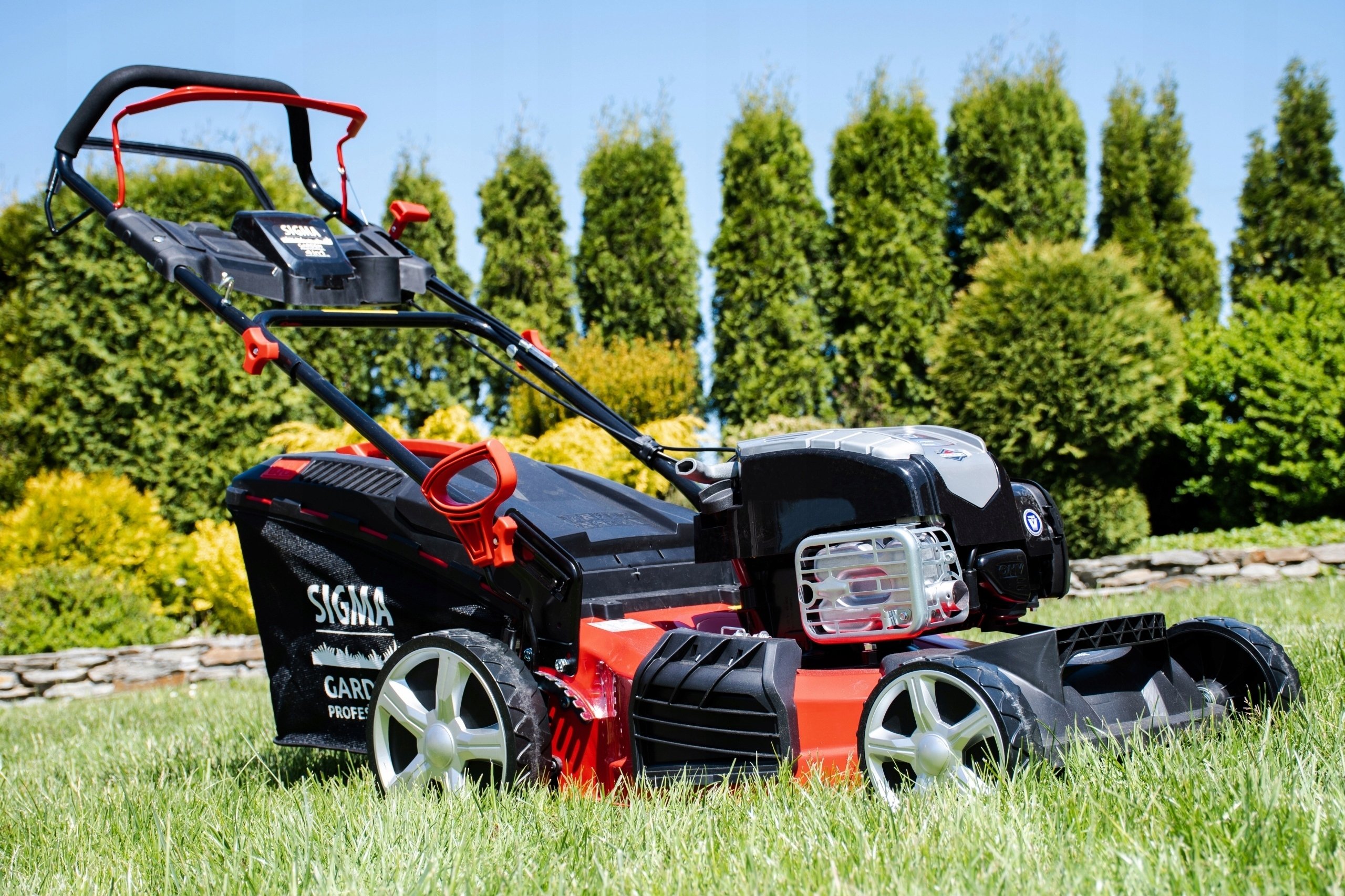 Kosiarka Spalinowa BRIGGS 51cm napęd 750EX 13w1 Kod producenta kosiarka briggs czerwona