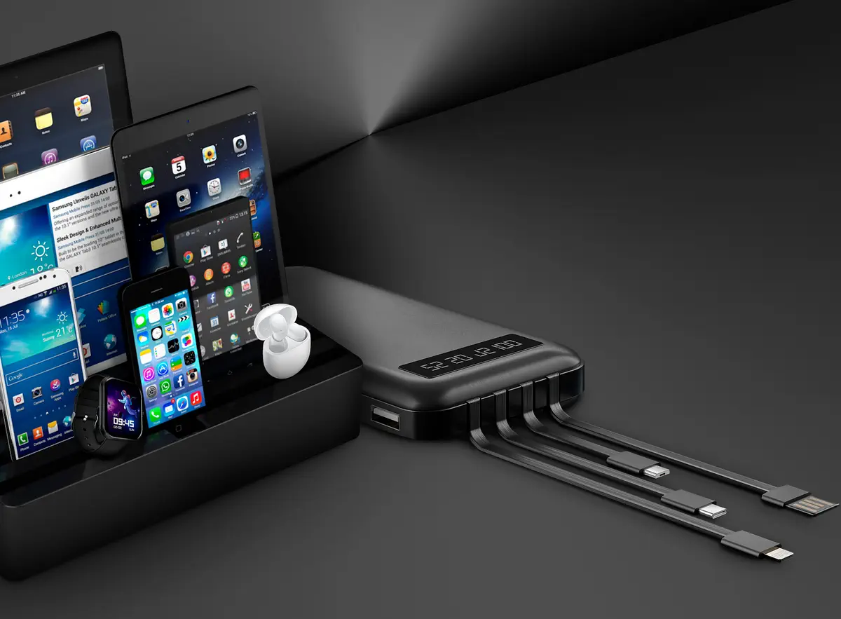 EXTRALINK EPB-083 10000MAH 5V POWER BANK BLACK